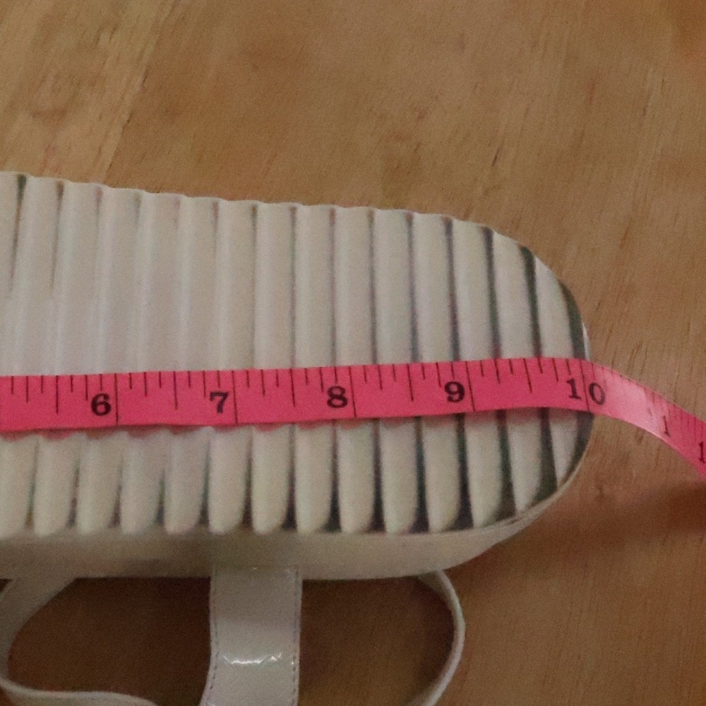 SIMMI London Bryliegh Platform Sandals Womens Size 7 to 7.5 White Chunky Beachy - Picture 5 of 12